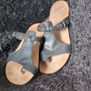 Dansko Women's Black Sandals